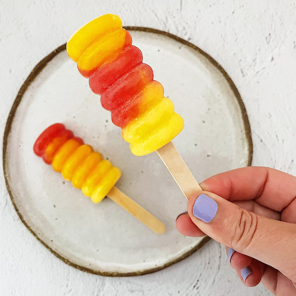 6 x SWIRL ICE CREAM MOULDS + Sticks ($6.95 each)