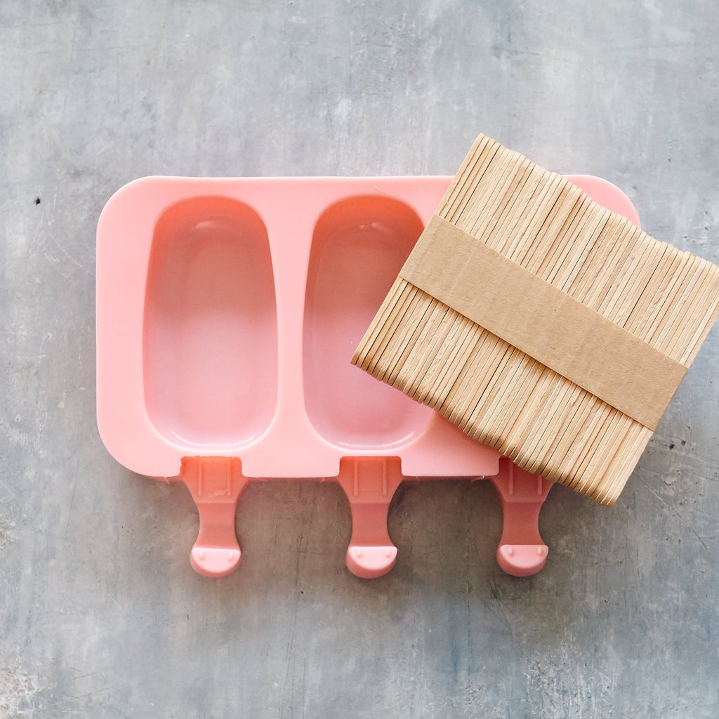 6 x Silicone Ice Cream Moulds + Sticks ($7.95 each)